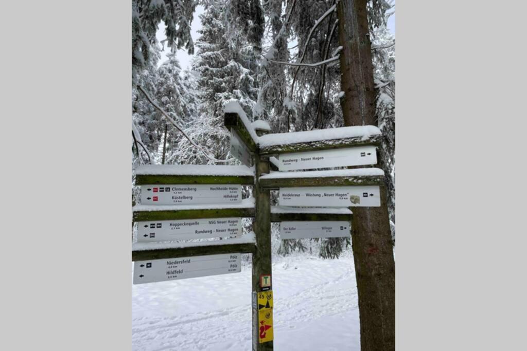 Zeit Fuer Dich Am Bergelchen, Winterberg Διαμέρισμα Εξωτερικό φωτογραφία